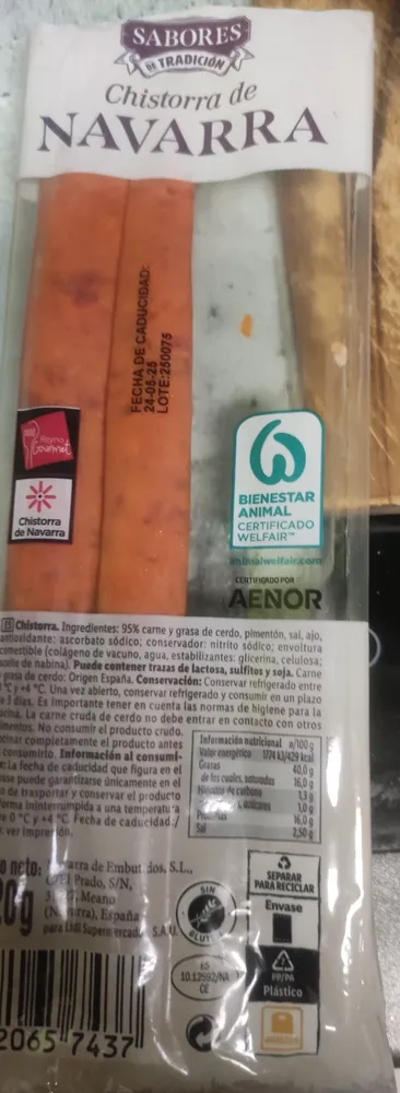 Chistorra Navarra