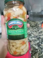 Alubias blancas con verduras