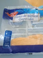 Filetes de merluza empanados