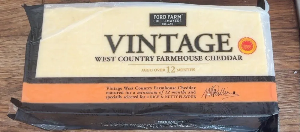 Vintage West Country Farmhouse Cheddar