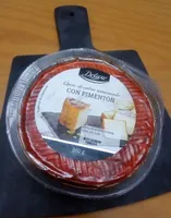 Queso de cabra semicurado con pimentón