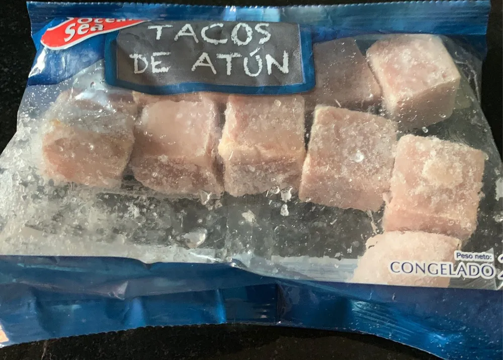 Tacos de atun de aleta amarilla
