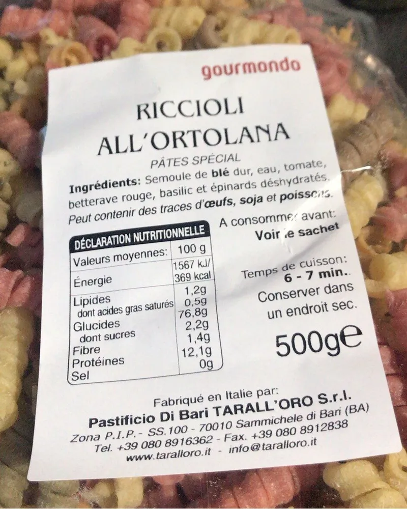 Riccioli all ortolana