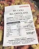 Riccioli all ortolana