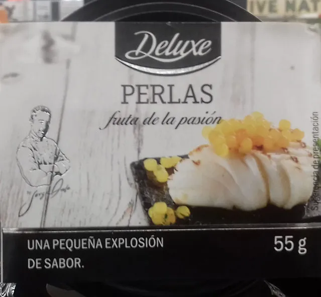 Perlas fruta de la pasión