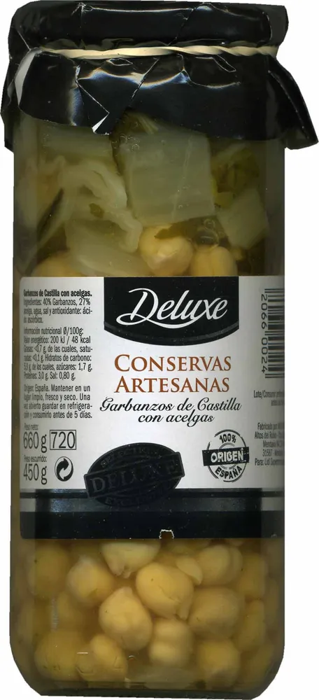 Garbanzos de Castilla con acelgas