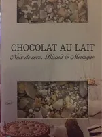 Chocolate con leche coco y galleta