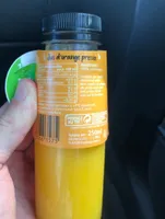 Jus d'orange pressée