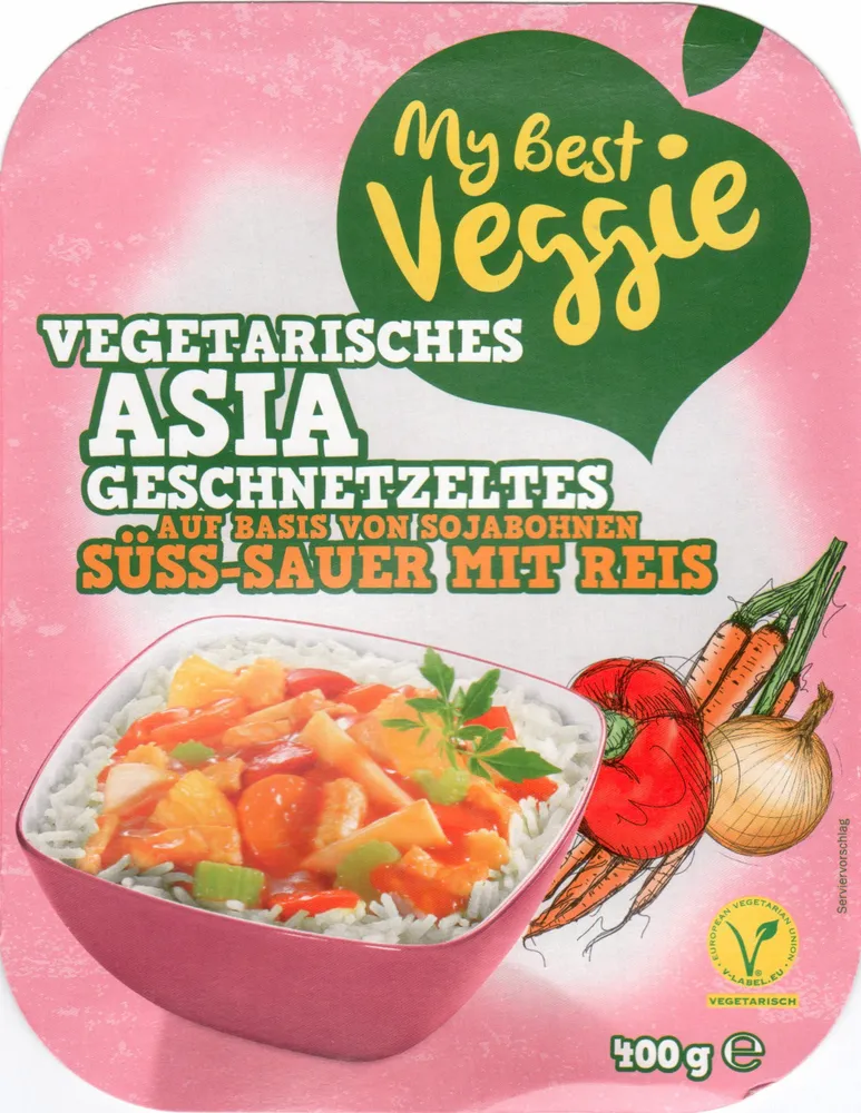 Vegetarisches Asia Geschnetzeltes