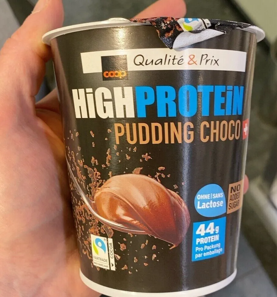 High Protein Pudding Choco