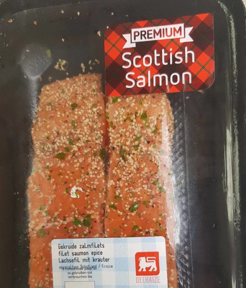 Filet saumon épicé