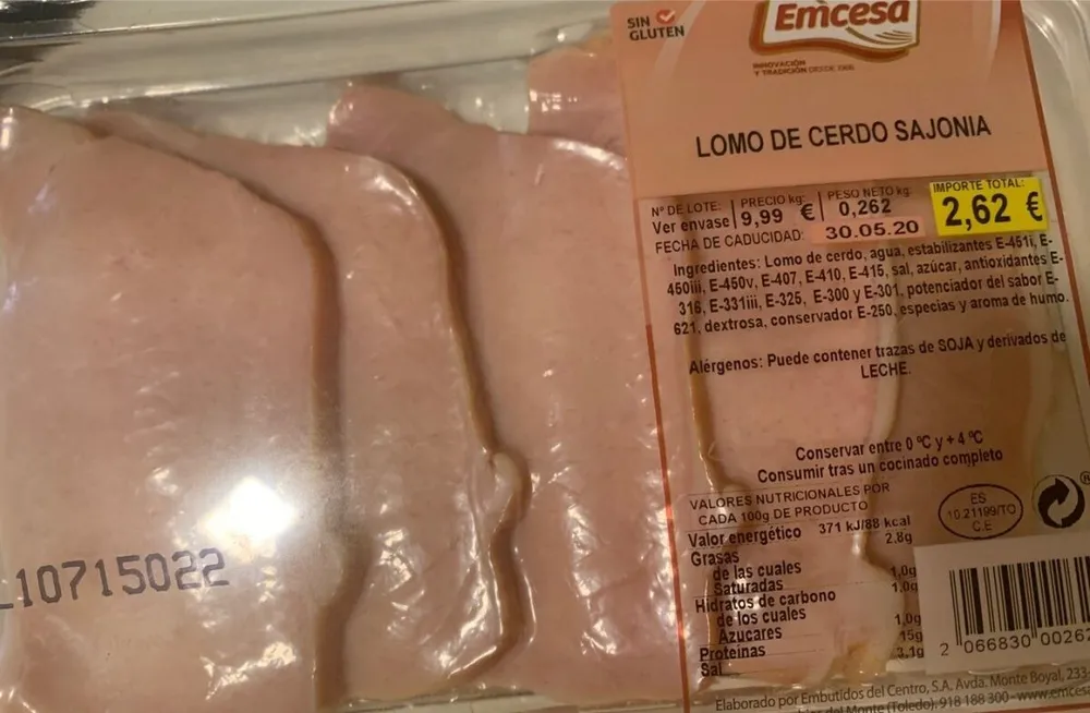 Lomo de cerdo de Sajonia