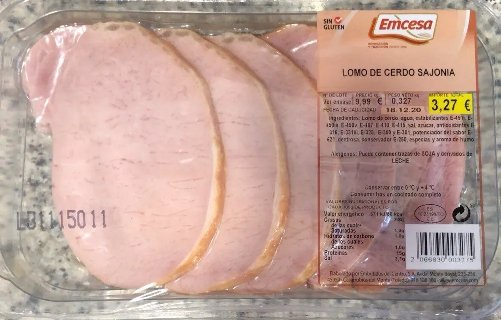 Lomo de cerdo sajonia