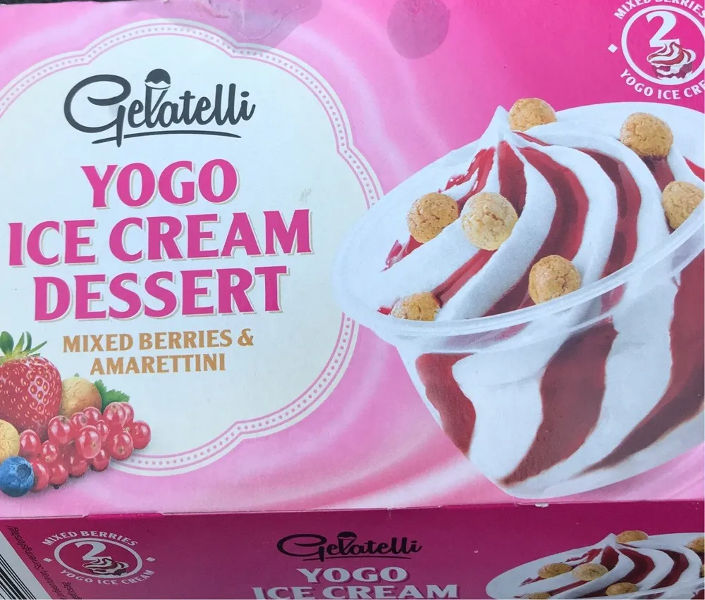 Frozen Joghurt, Waldfrucht & Amarettinis