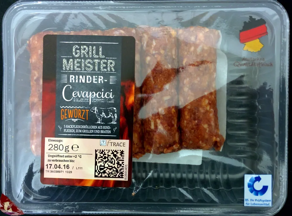 Rinder-Cevapcici