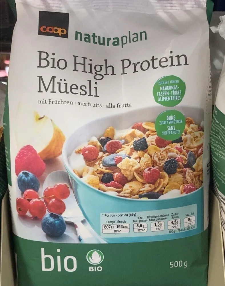 Bio High Protein Muesli