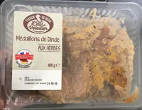 Medaillons de dinde aux herbes