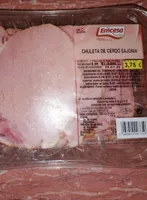 Chuleta de cerdo sajonia