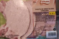 Chuleta de cerdo sajonia