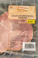 Chuleta de cerdo sajonia