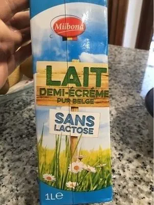 Lait demi-écrémé sans lactose