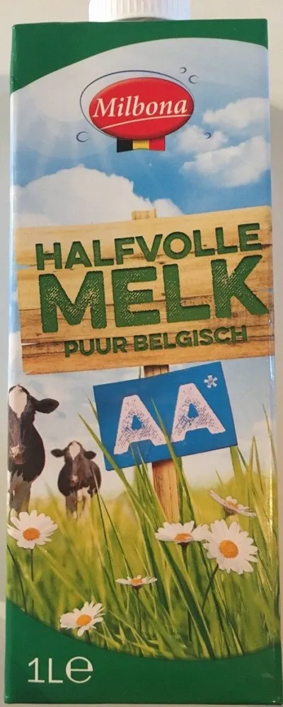 Lait AA demi-écrémé