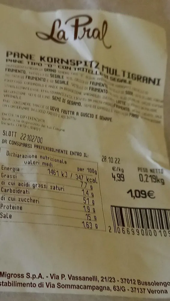 Pane multigrani