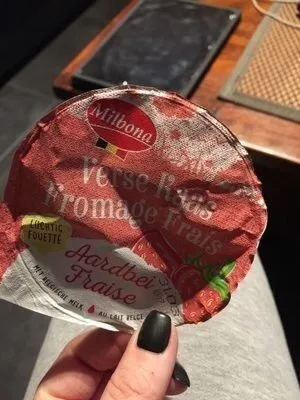 Fromage frais à la fraise