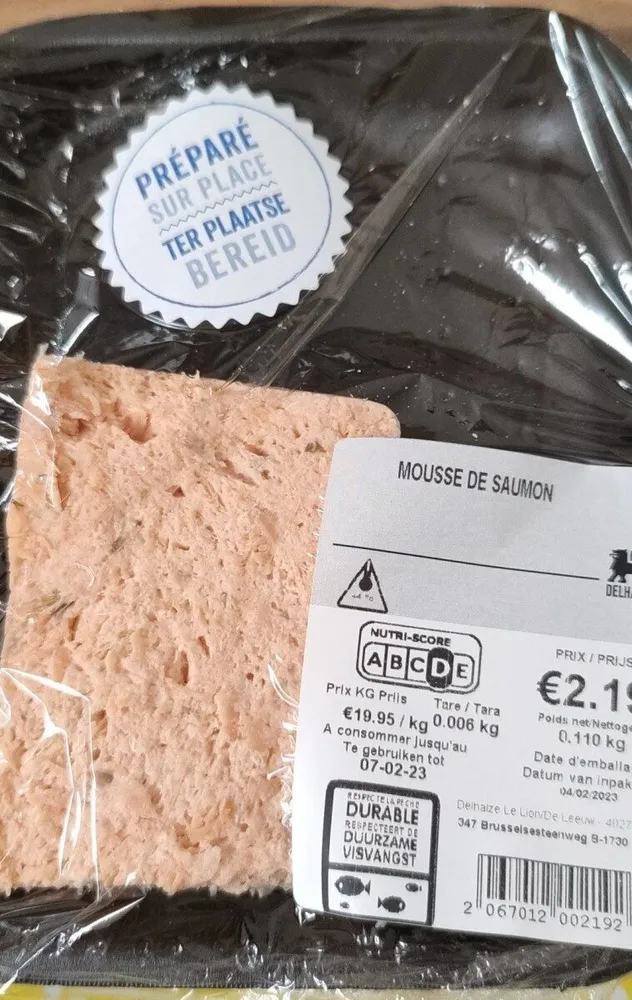 Mousse de saumon