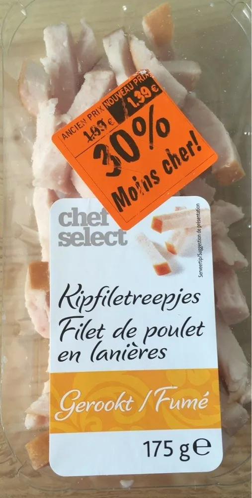 Filet de poulet en lanieres