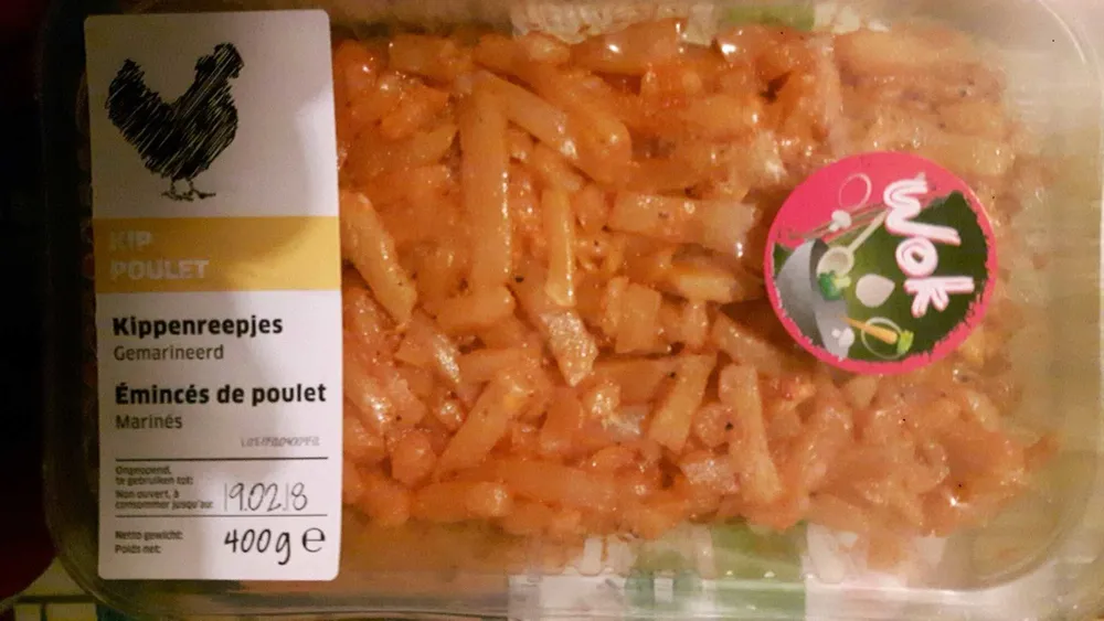 Émincés de poulet à la méditerranéene