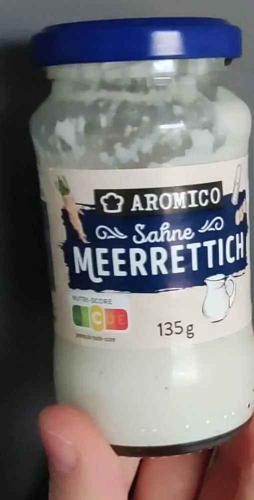 Sahne Meerrettich