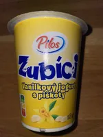 Zubíci vanilkový jogurt s piškoty