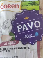 Pavo al ajillo