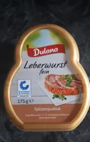 Leberwurst, pâte de foi