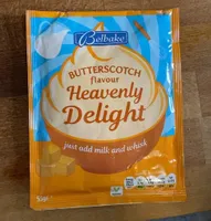 Butterscotch flavour heavenly delight