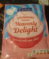 Strawberry flavour heavenly delight