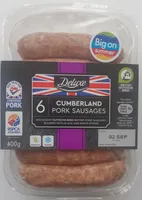 Cumberland pork sausages