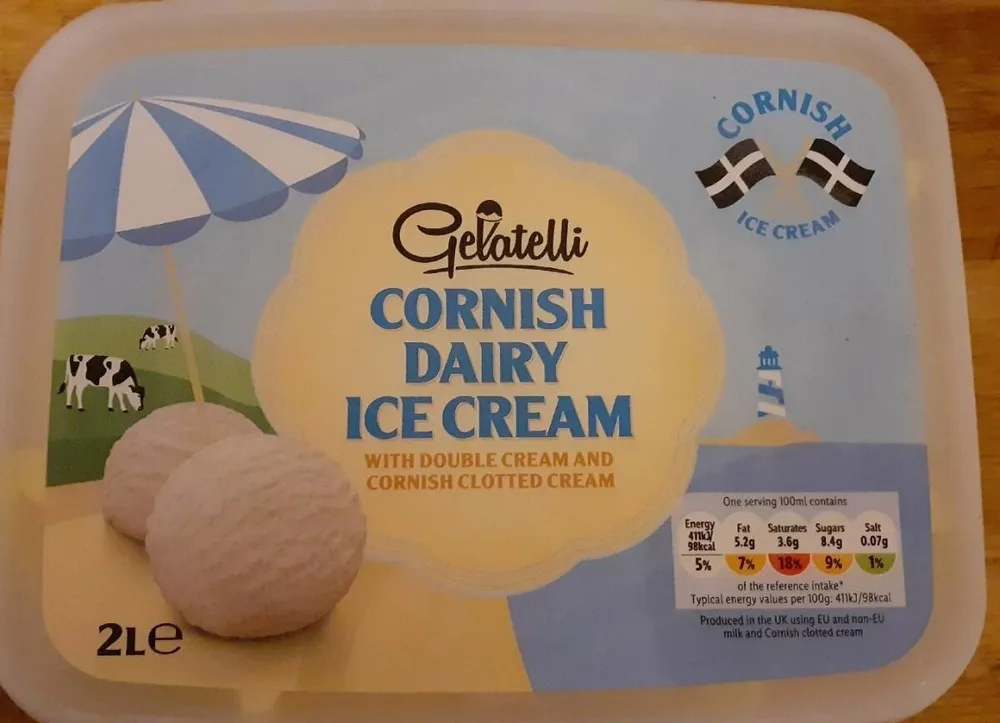 Cornish dairy ice cream