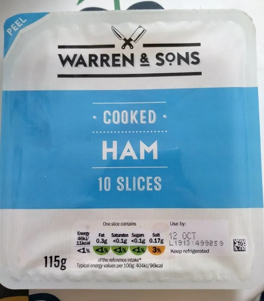 Cooked ham