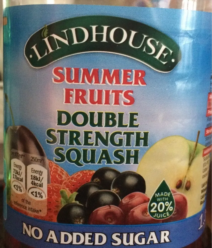 Double Strength Squash Summer Fruits