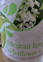 Mexican Lime & elderflower sparkling fruit crush