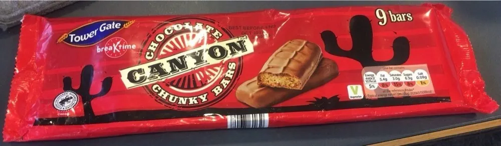 Canyon chocolate chunky bars