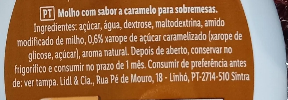 Caramel Dessert sauce