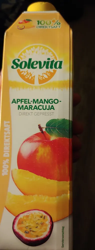 Apfel-Mango-Maracuja Direktsaft