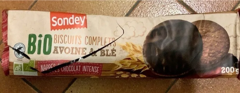Biscuits complets Avoine et blé