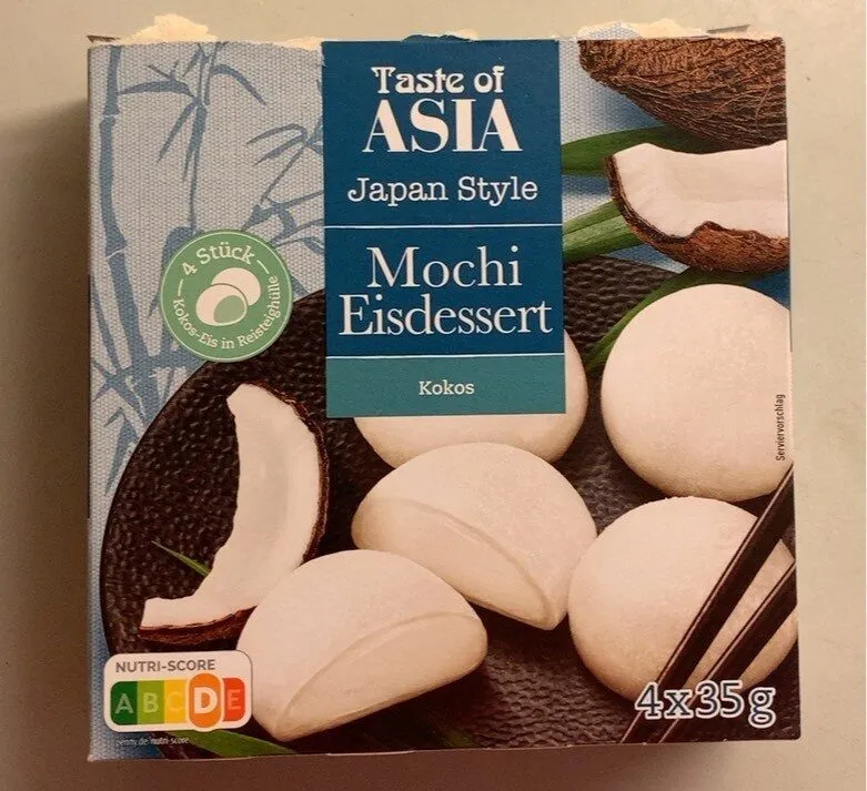 Mochi Eisdessert Kokos