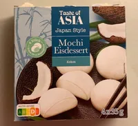 Mochi Eisdessert Kokos