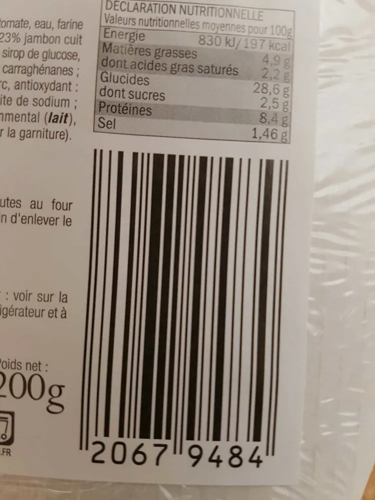 Pizza individuel