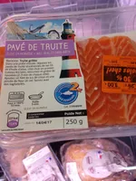 Pavé de truite